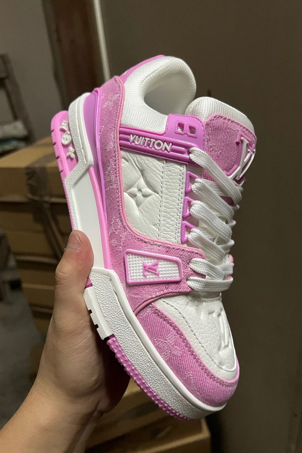 Vintage-Inspired Luxury Sneakers
