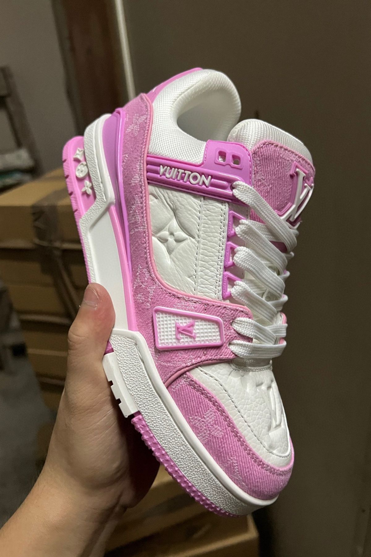 Vintage-Inspired Luxury Sneakers