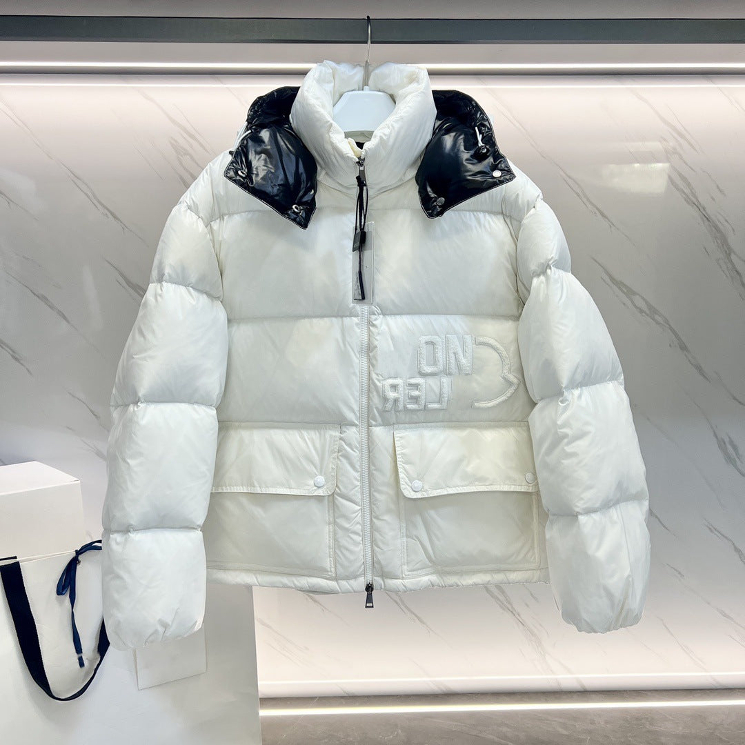 Chaqueta acolchada blanca