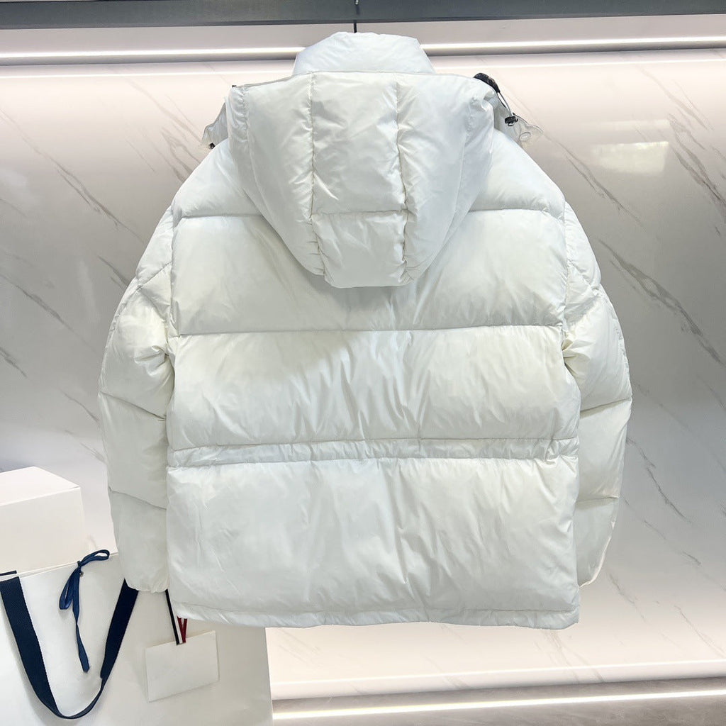 Chaqueta acolchada blanca
