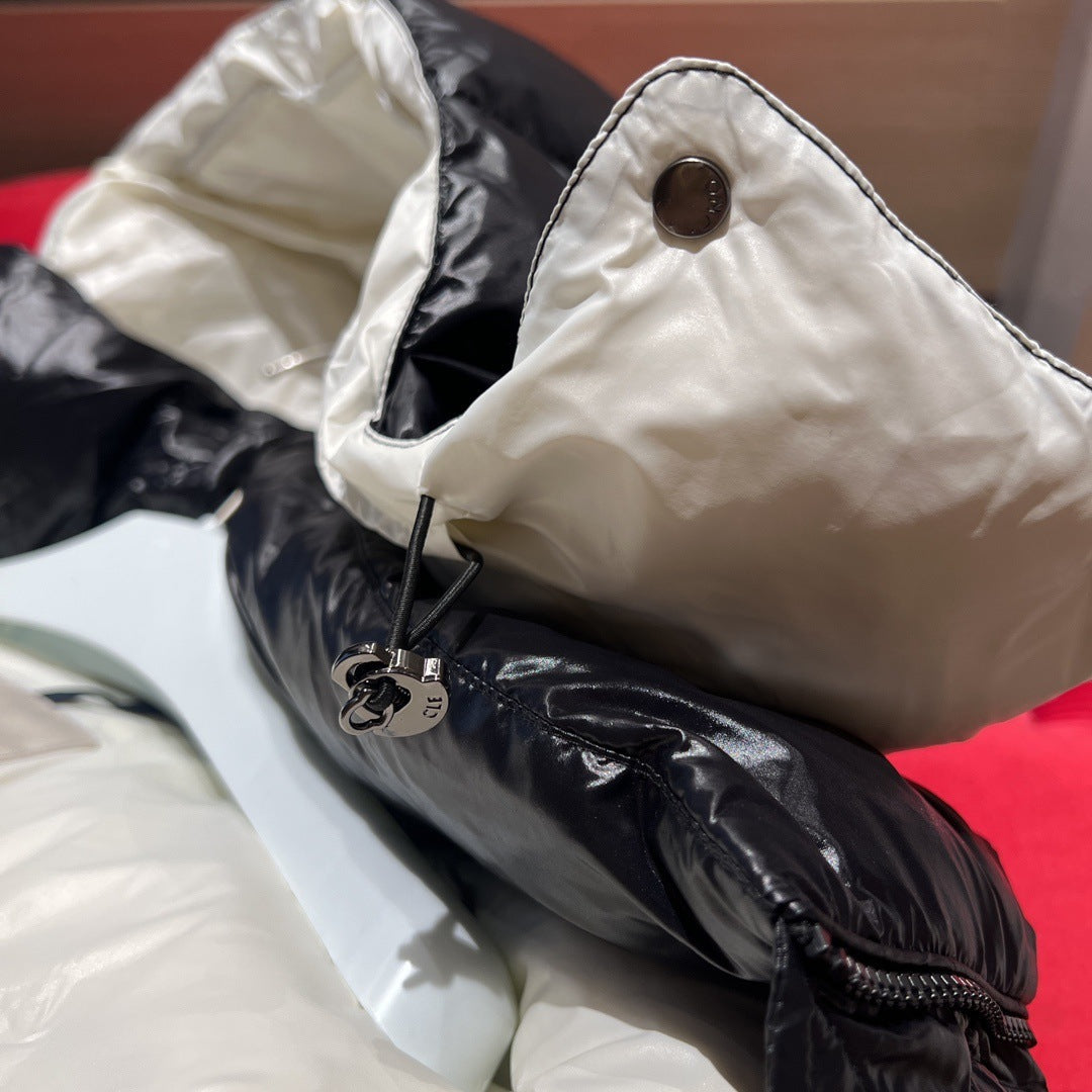 Chaqueta acolchada blanca