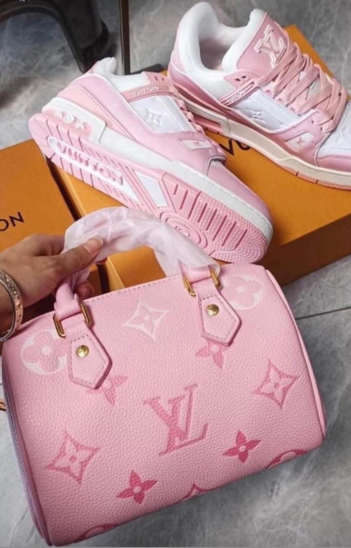 Vintage-Inspired Luxury Sneakers