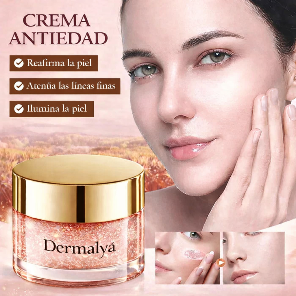 Piel de porcelana en minutos - Crema hidratante antienvejecimiento - Dermalya™