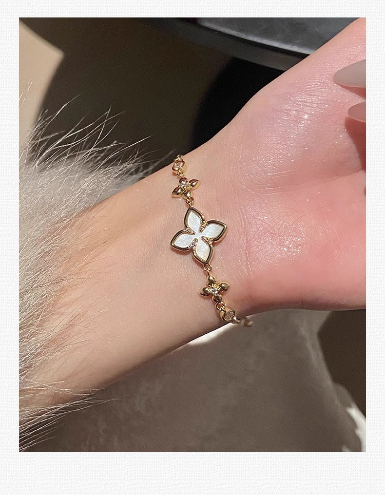 Pavé Screw Bangle Bracelet