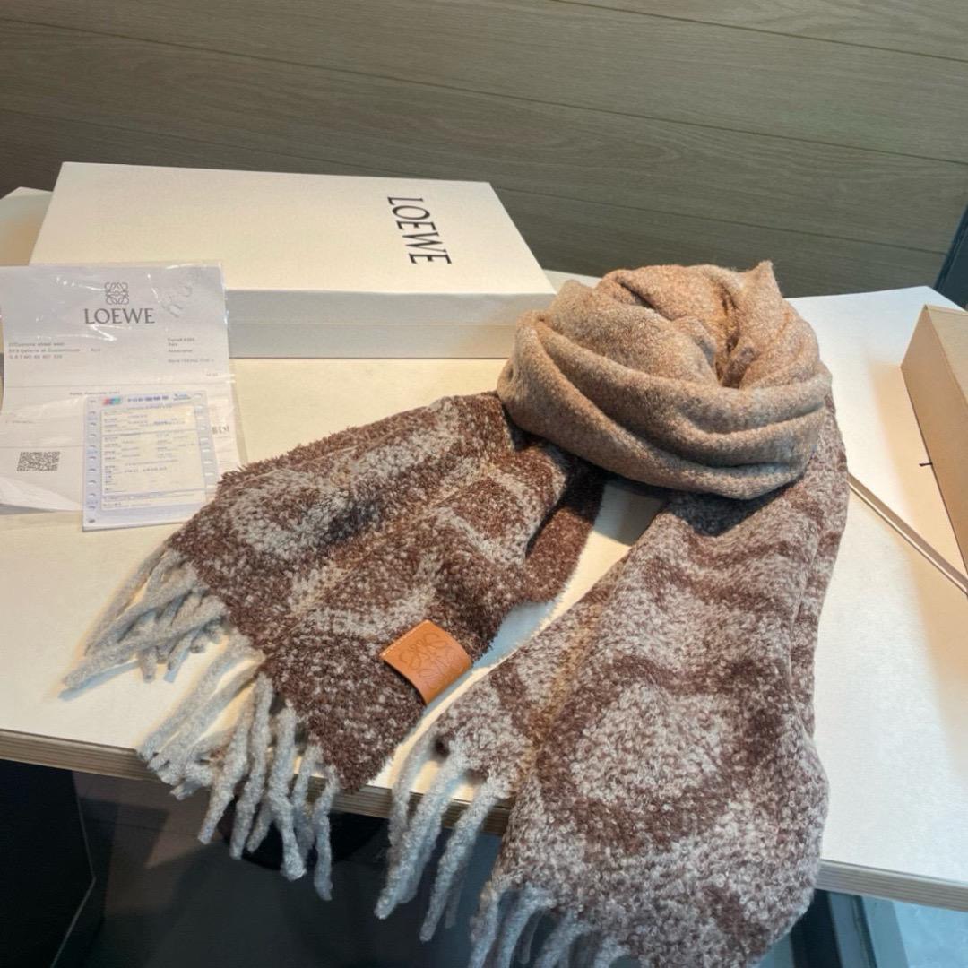 LW Brown Scarf