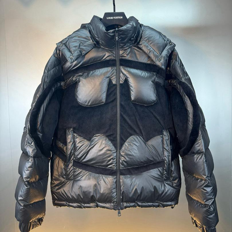 Chaqueta acolchada negra de Batman