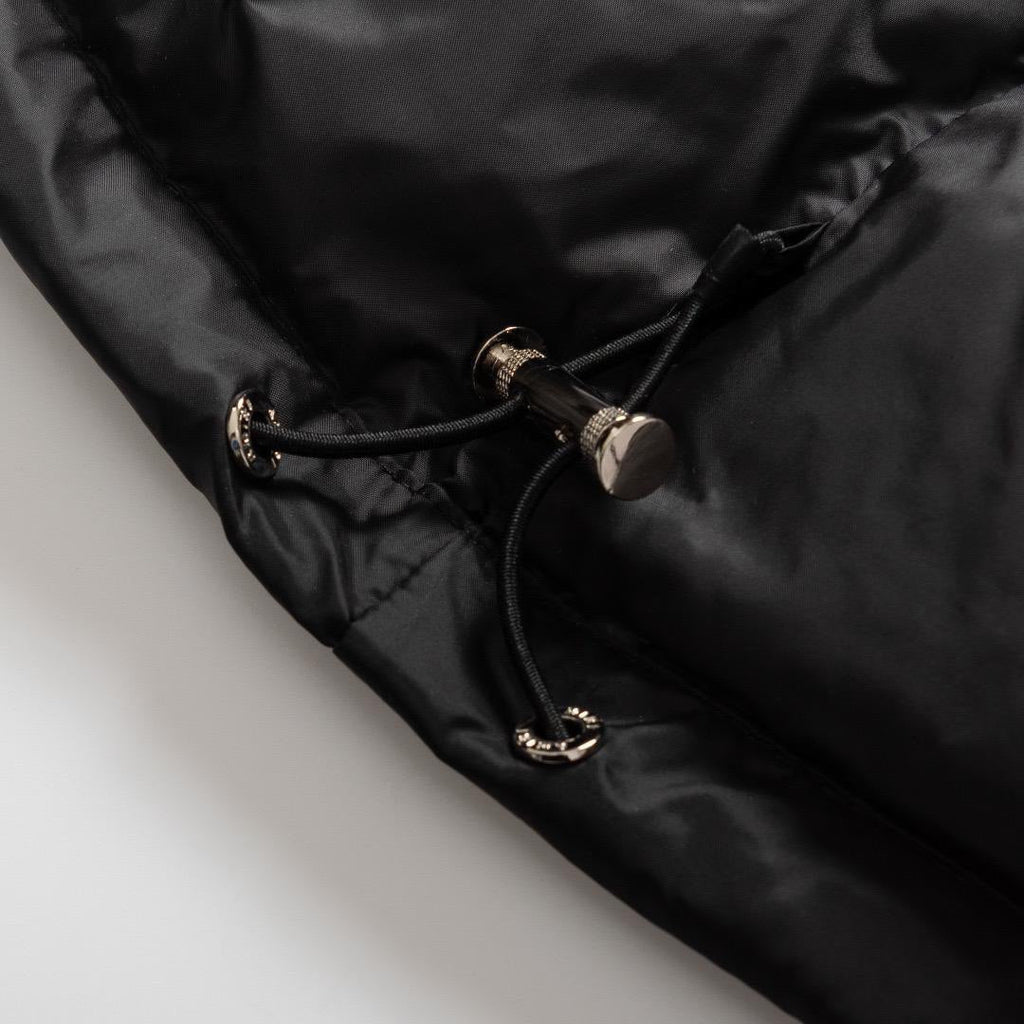 Chaqueta acolchada unisex con diseño de esqueleto