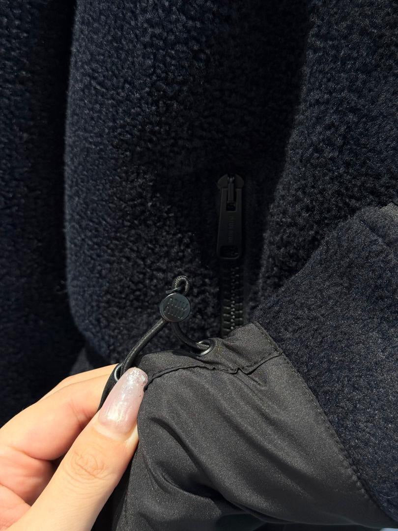 Chaqueta polar corta