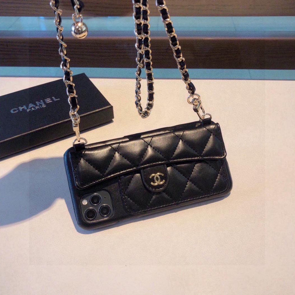 Funda acolchada cruzada para teléfono