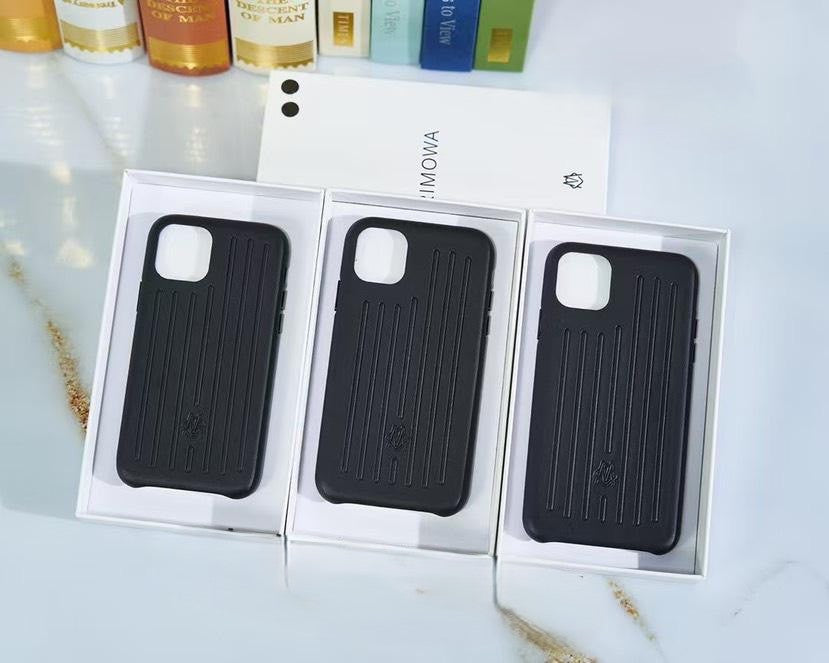 Funda para teléfono con ranuras de aluminio