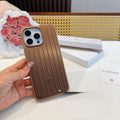Funda para teléfono con ranuras de aluminio