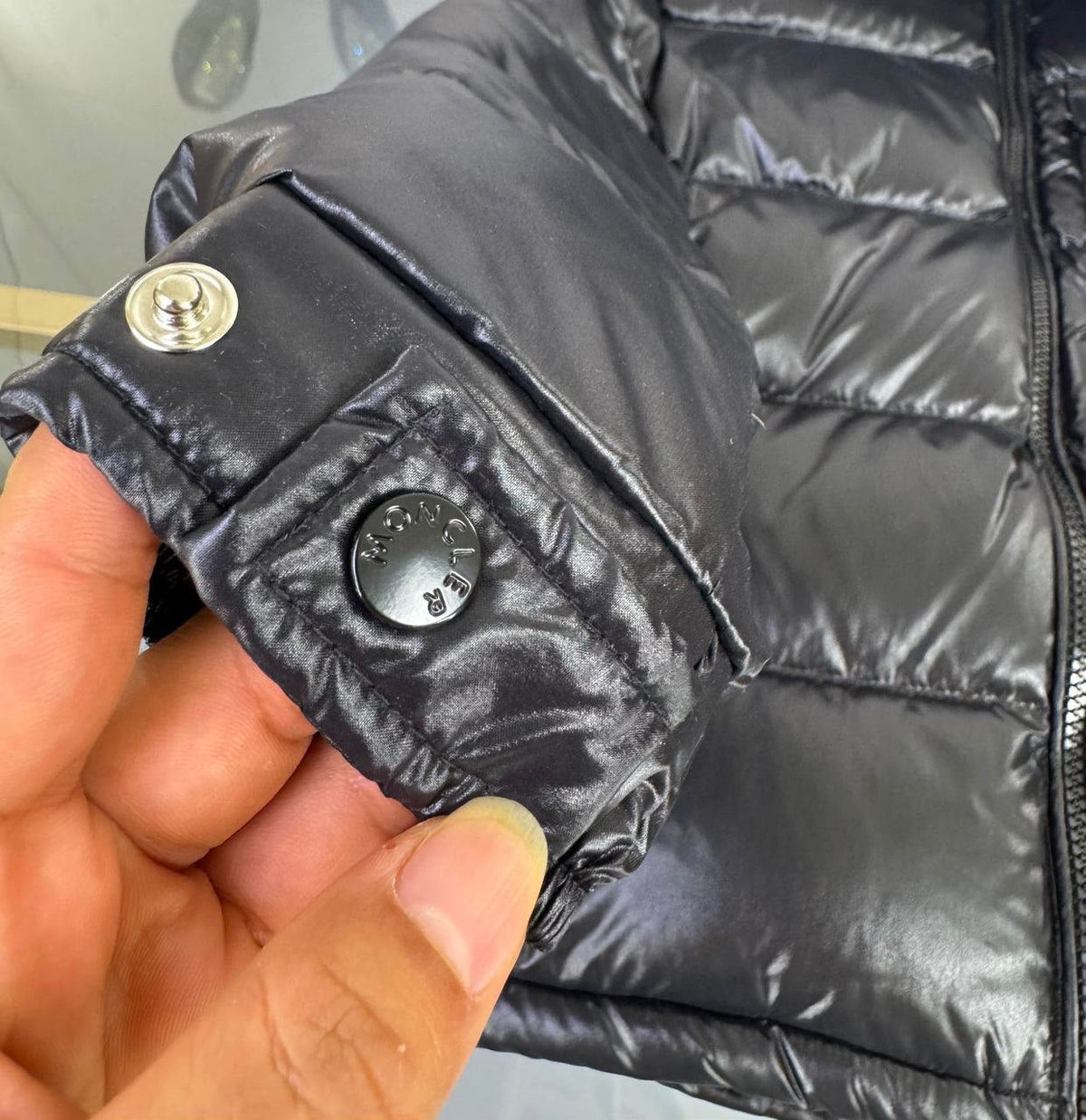 Chaqueta de plumón de ganso a medida