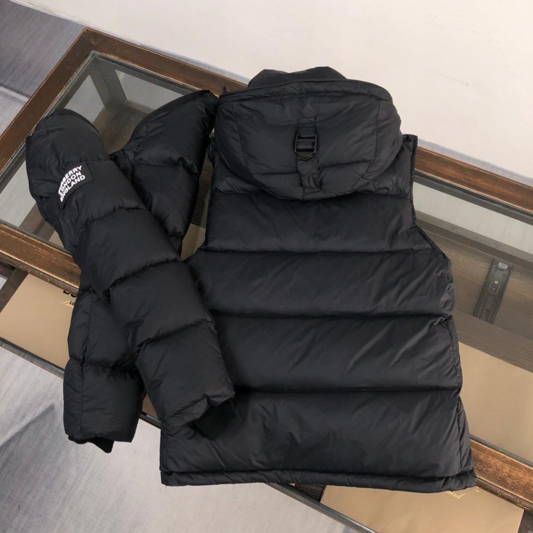 Chaqueta de plumón de ganso desmontable