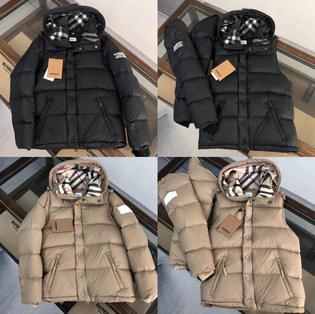 Chaqueta de plumón de ganso desmontable
