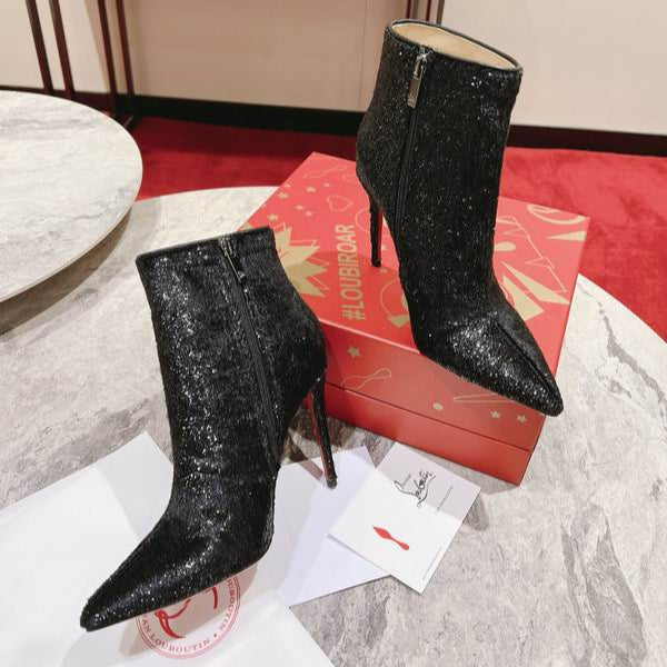 Botines con purpurina