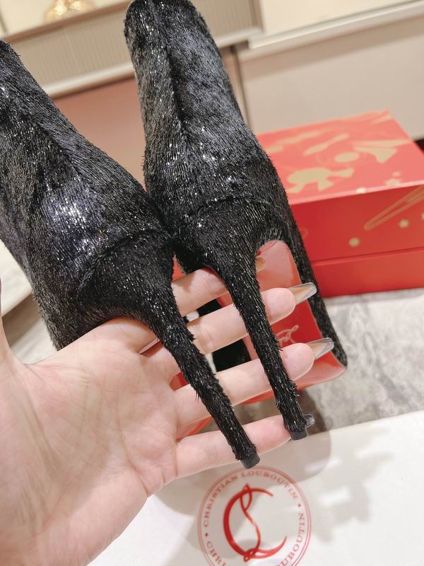 Botines con purpurina