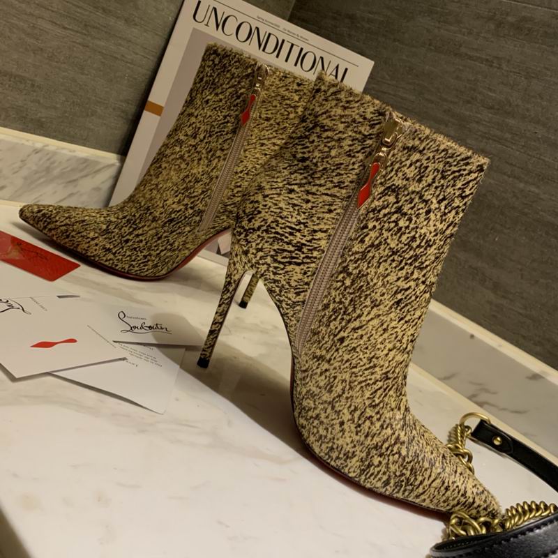Botines texturizados para mujer