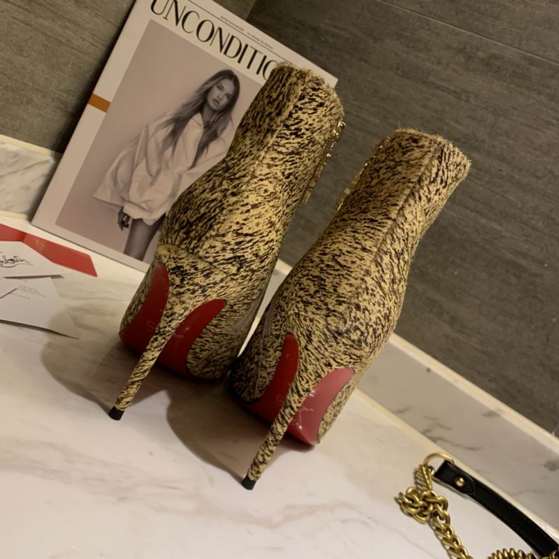 Botines texturizados para mujer