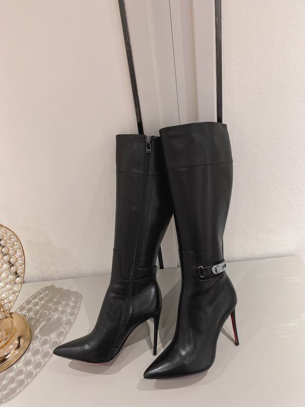 Botas altas de cuero