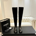 Botas de ante negro