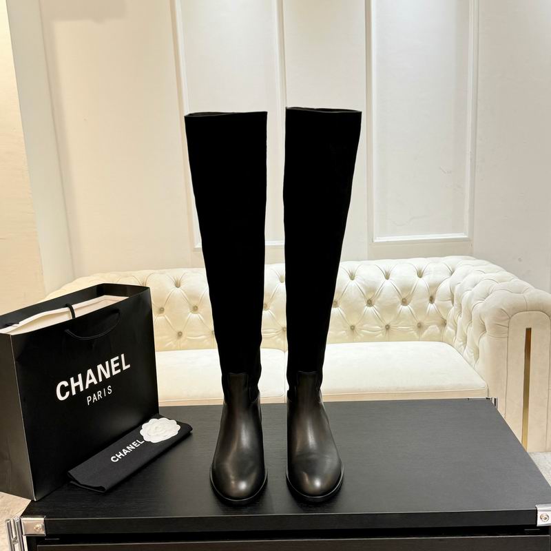 Botas de ante negro