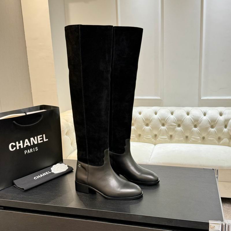 Botas de ante negro