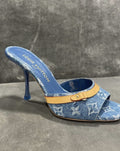 Kitten heels blue