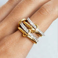 Viral 4-Band Stack Ring