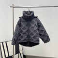 Chaqueta acolchada texturizada unisex