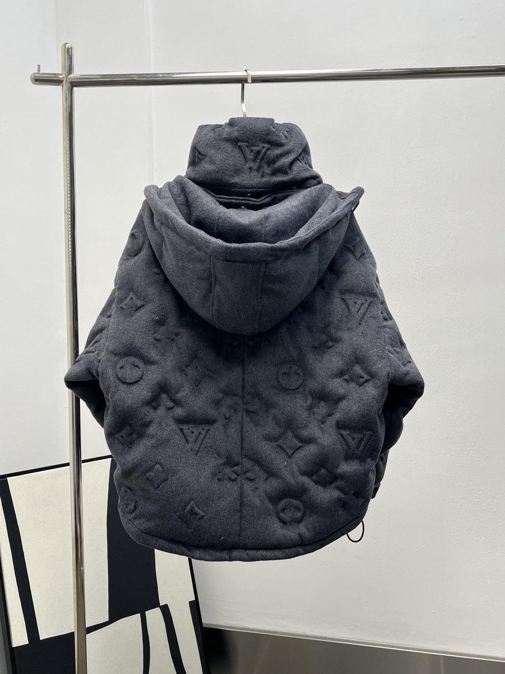 Chaqueta acolchada texturizada unisex