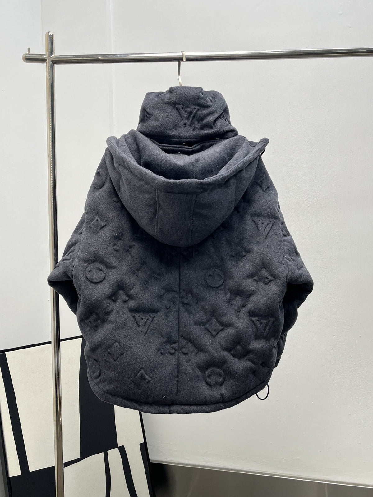 Chaqueta acolchada texturizada unisex