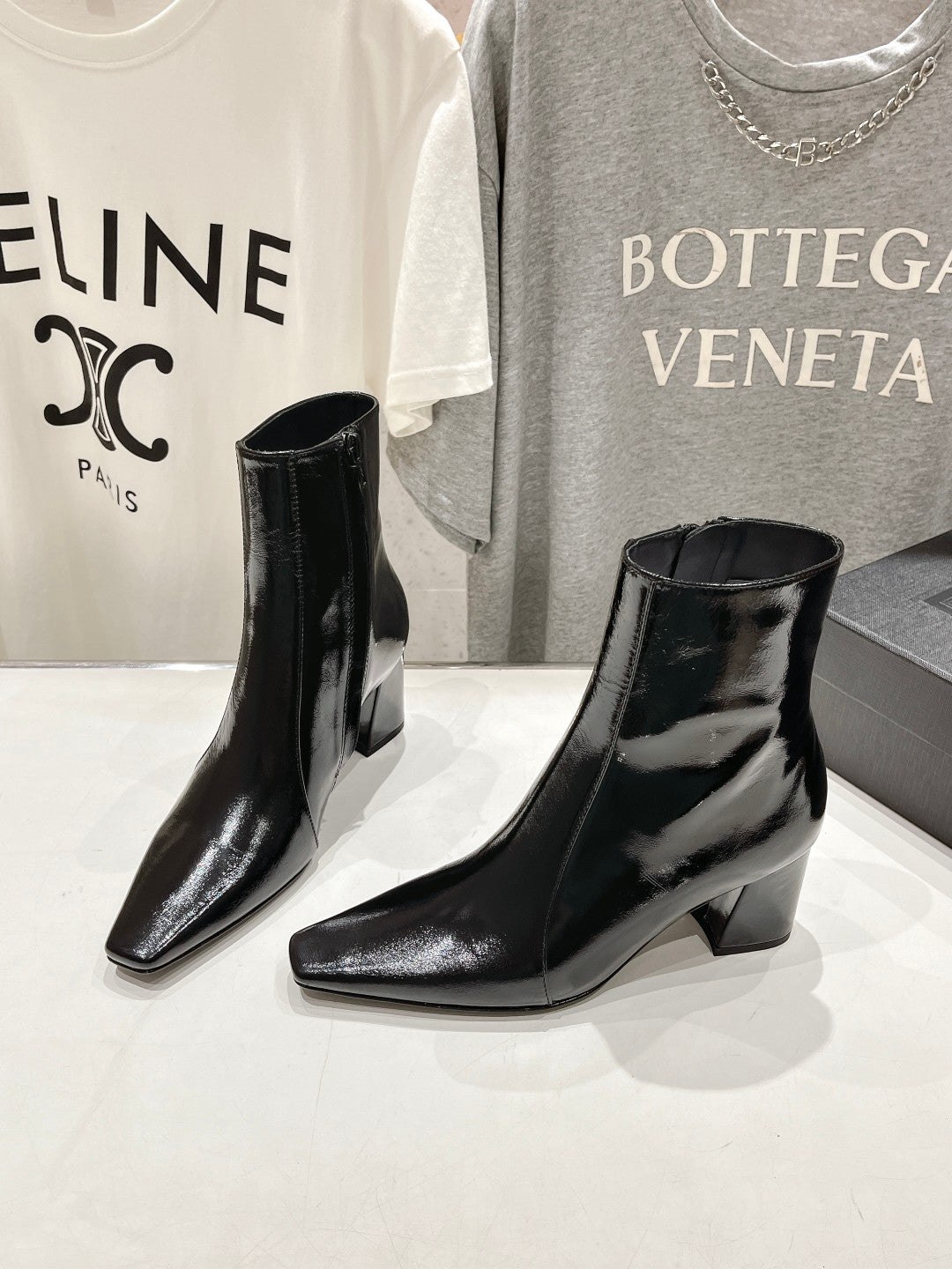 Botines de charol