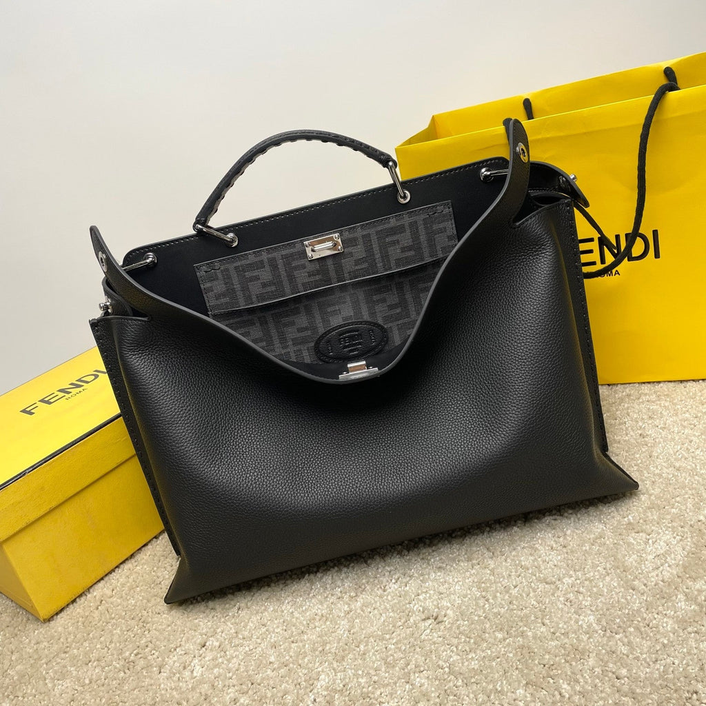 Bolso tote platino