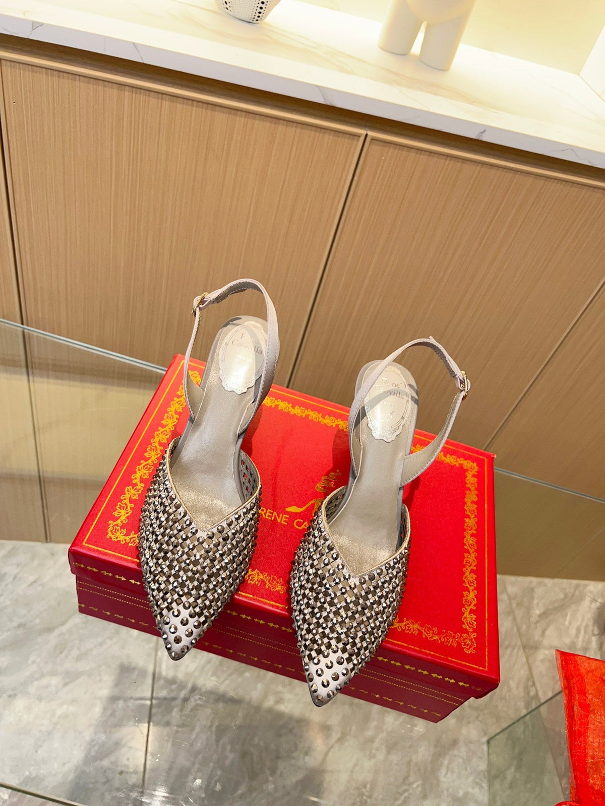 Tacones Fiona Gemstone