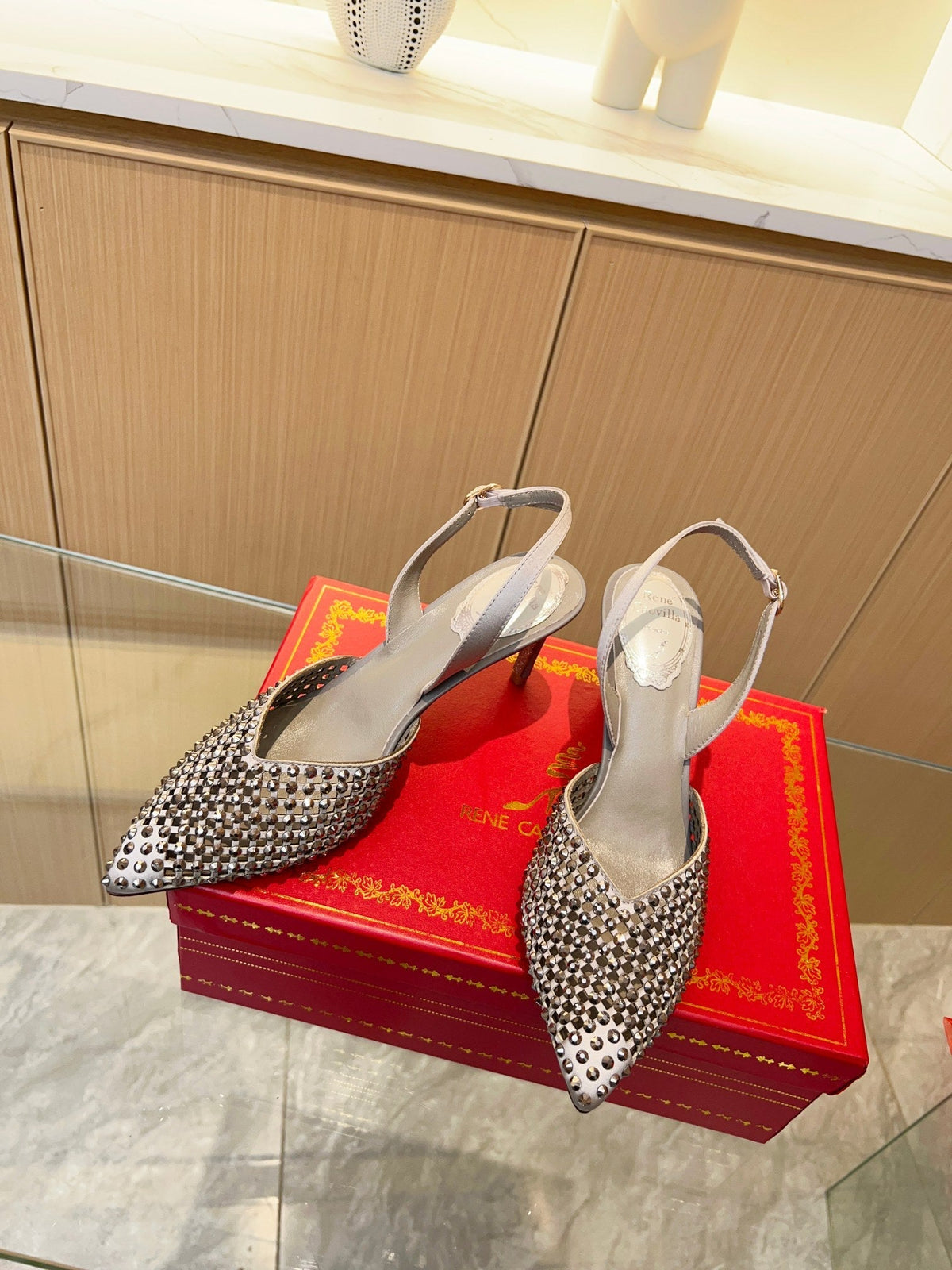 Tacones Fiona Gemstone