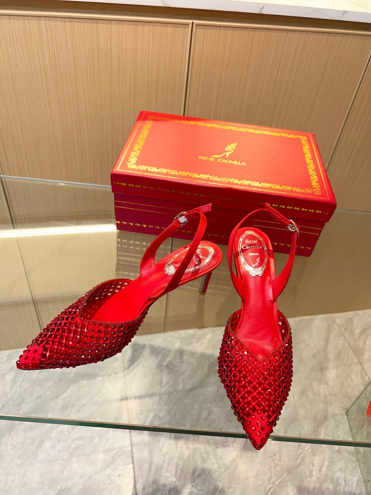 Tacones Fiona Gemstone