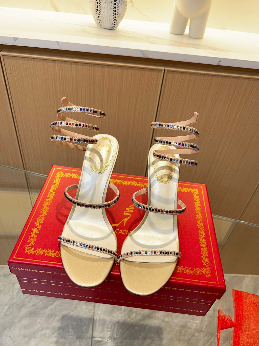 Sandalias Cleo Color Crystal
