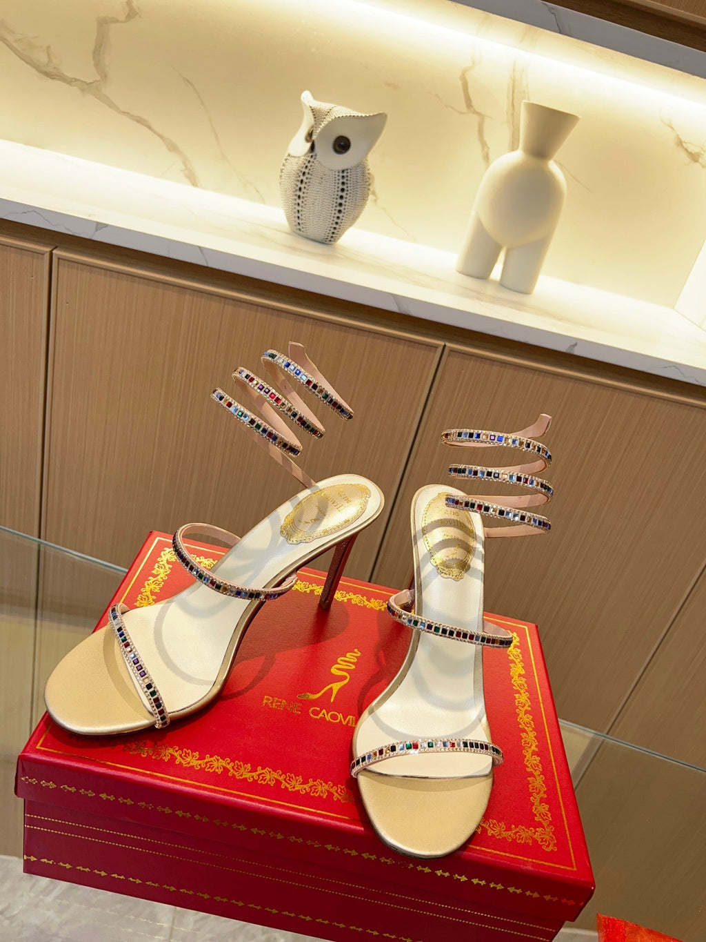 Sandalias Cleo Color Crystal