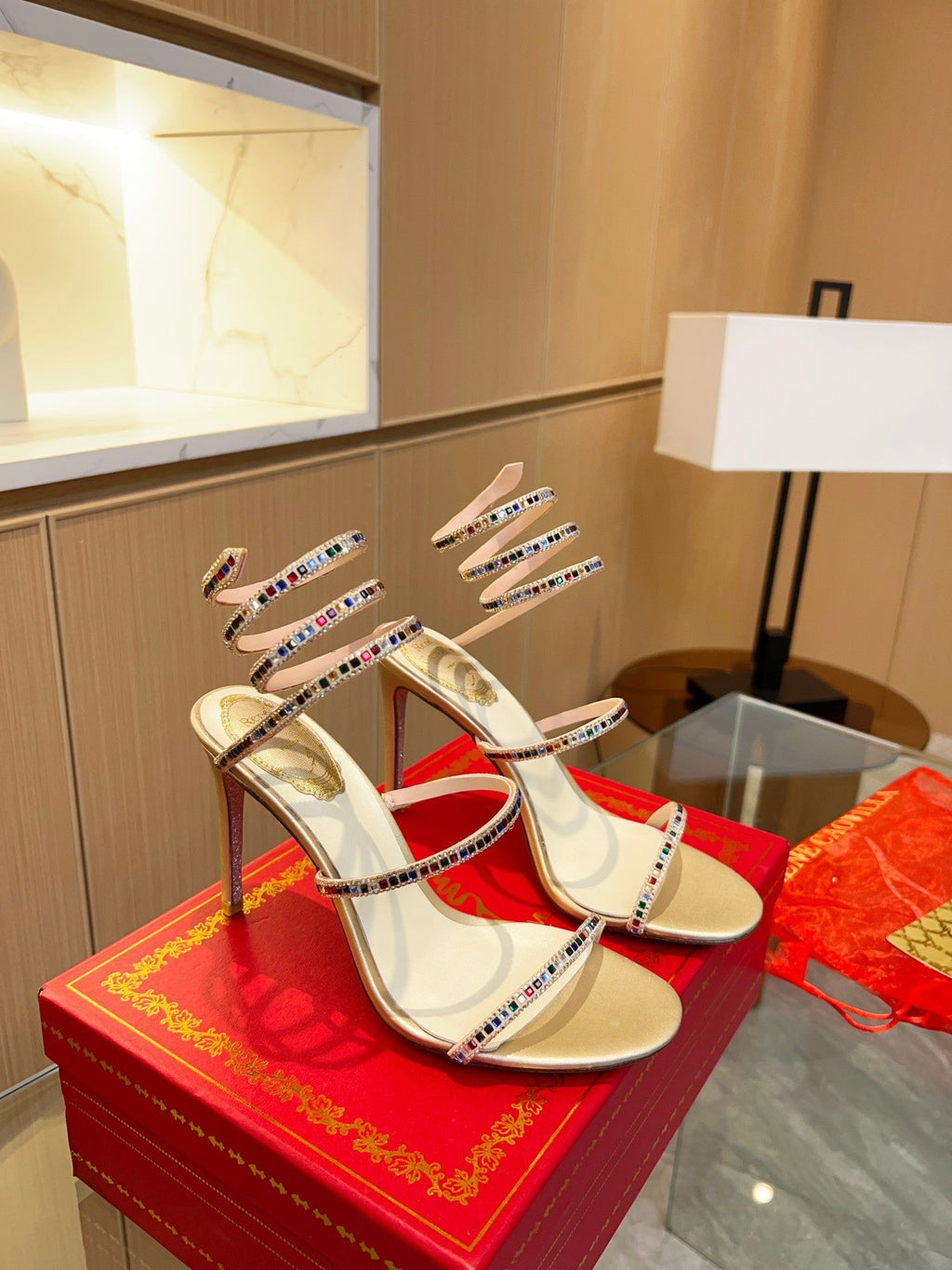 Sandalias Cleo Color Crystal