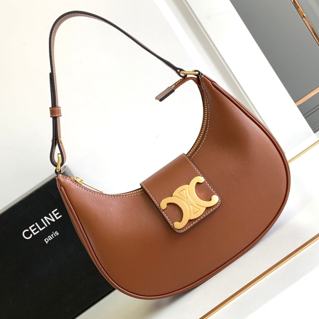 Bolso de hombro Triomphe de piel de becerro