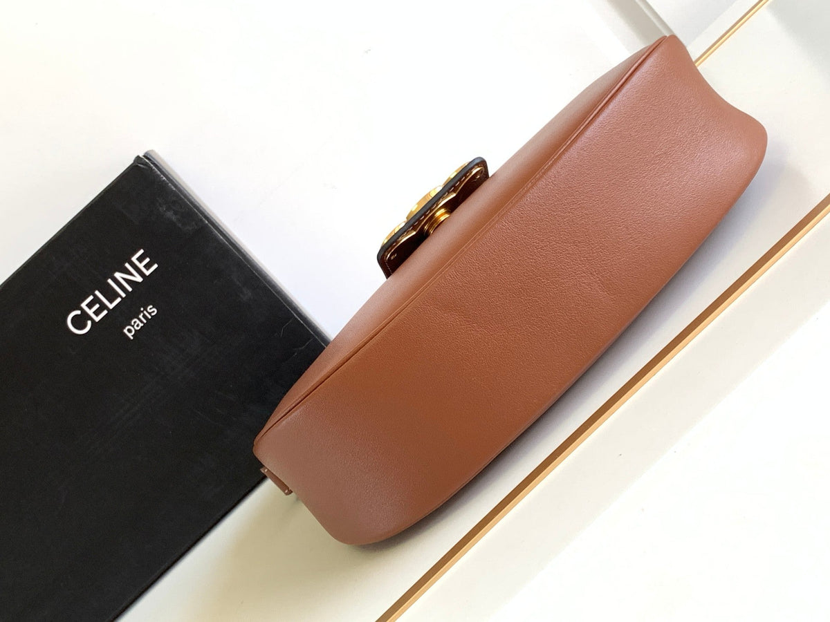 Bolso de hombro Triomphe de piel de becerro