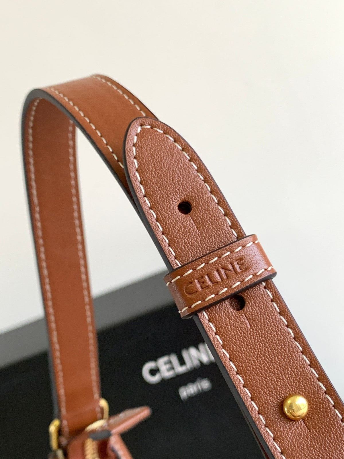 Bolso de hombro Triomphe de piel de becerro