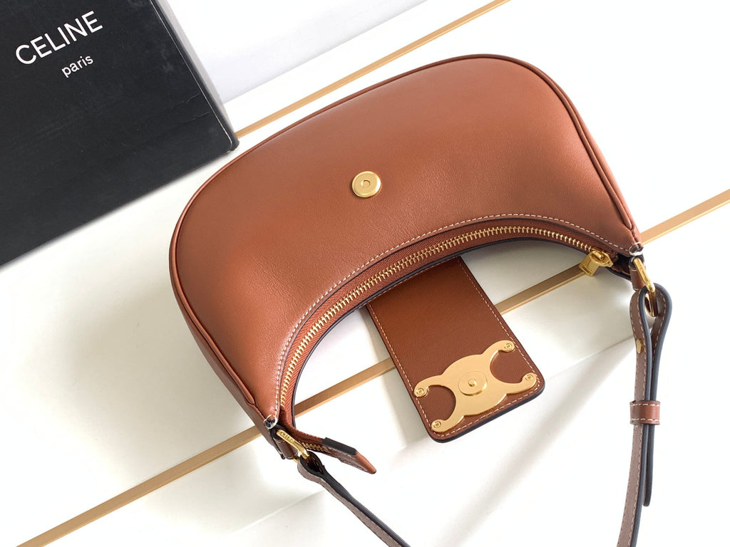 Bolso de hombro Triomphe de piel de becerro