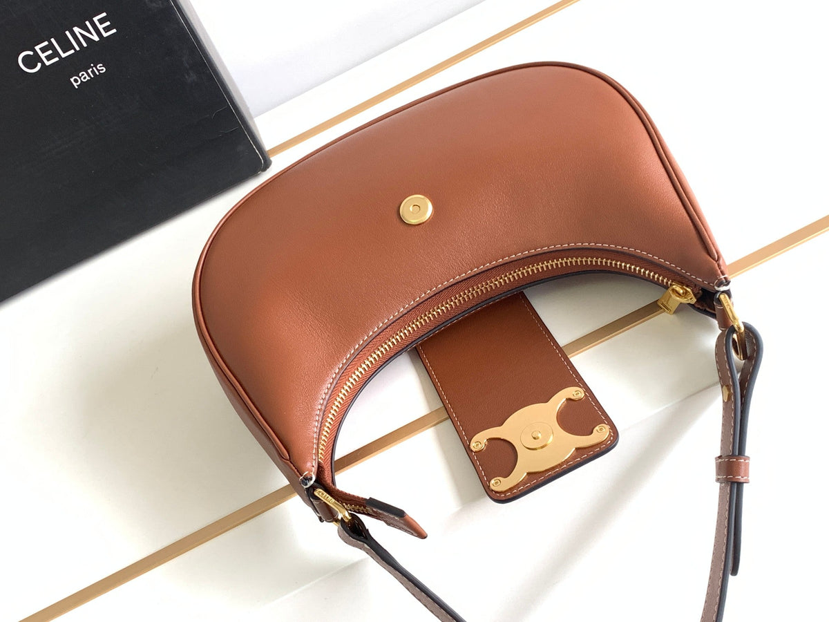 Bolso de hombro Triomphe de piel de becerro