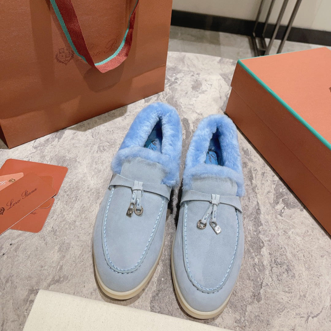 Mocasines de piel con borlas de primera calidad