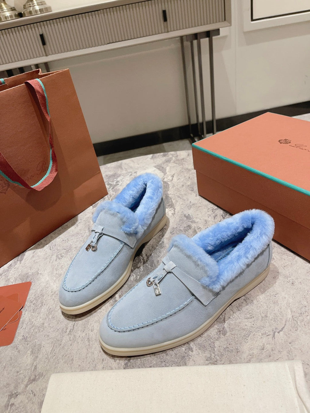 Mocasines de piel con borlas de primera calidad