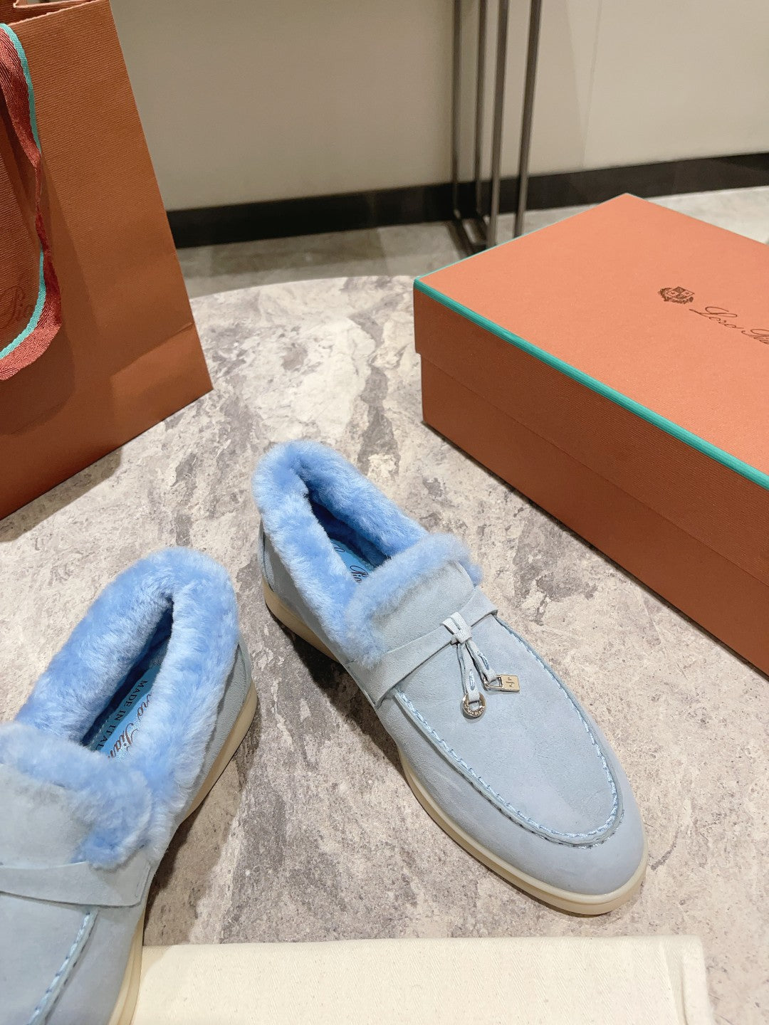 Mocasines de piel con borlas de primera calidad
