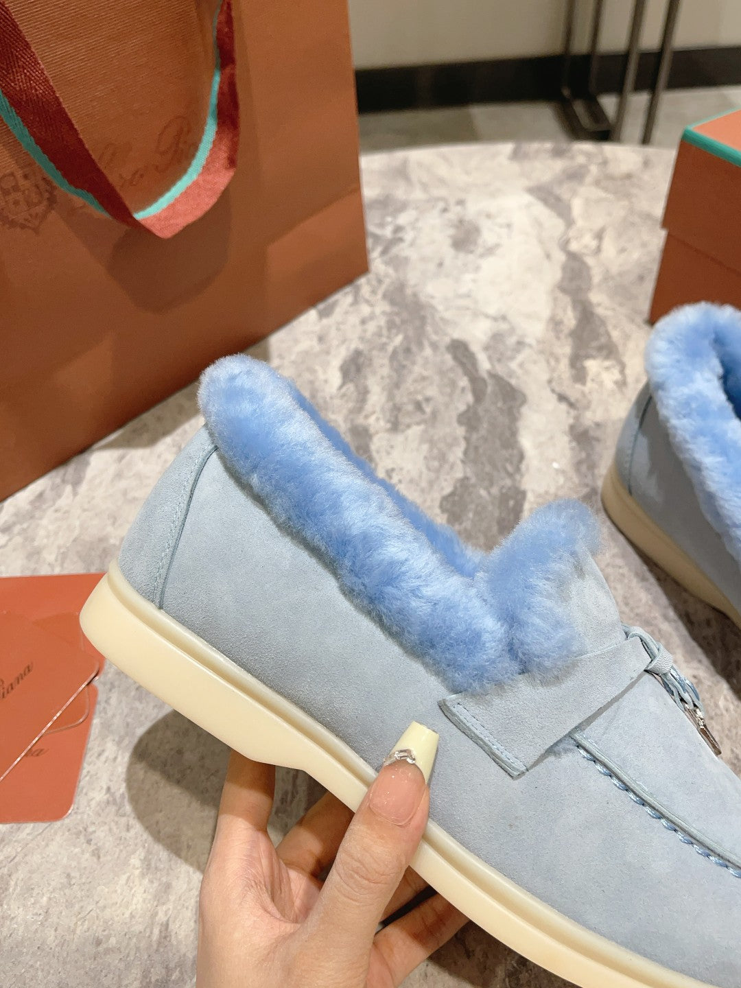 Mocasines de piel con borlas de primera calidad