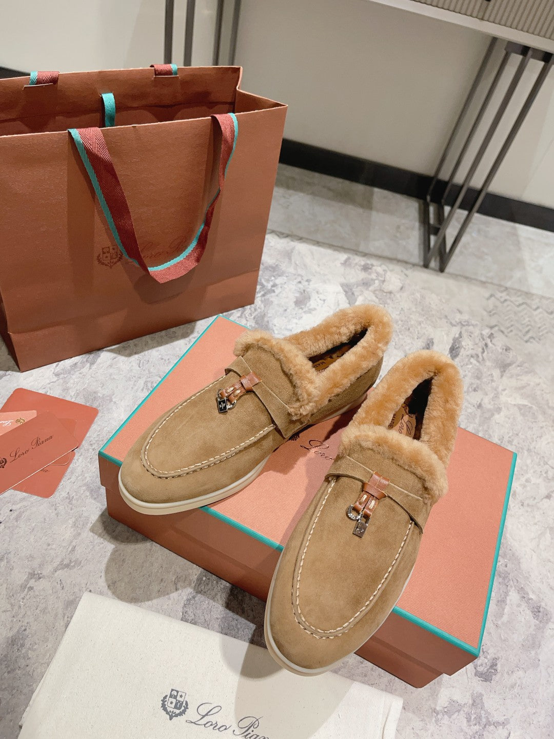 Mocasines de piel con borlas de primera calidad