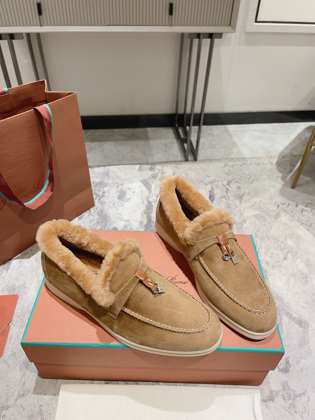 Mocasines de piel con borlas de primera calidad